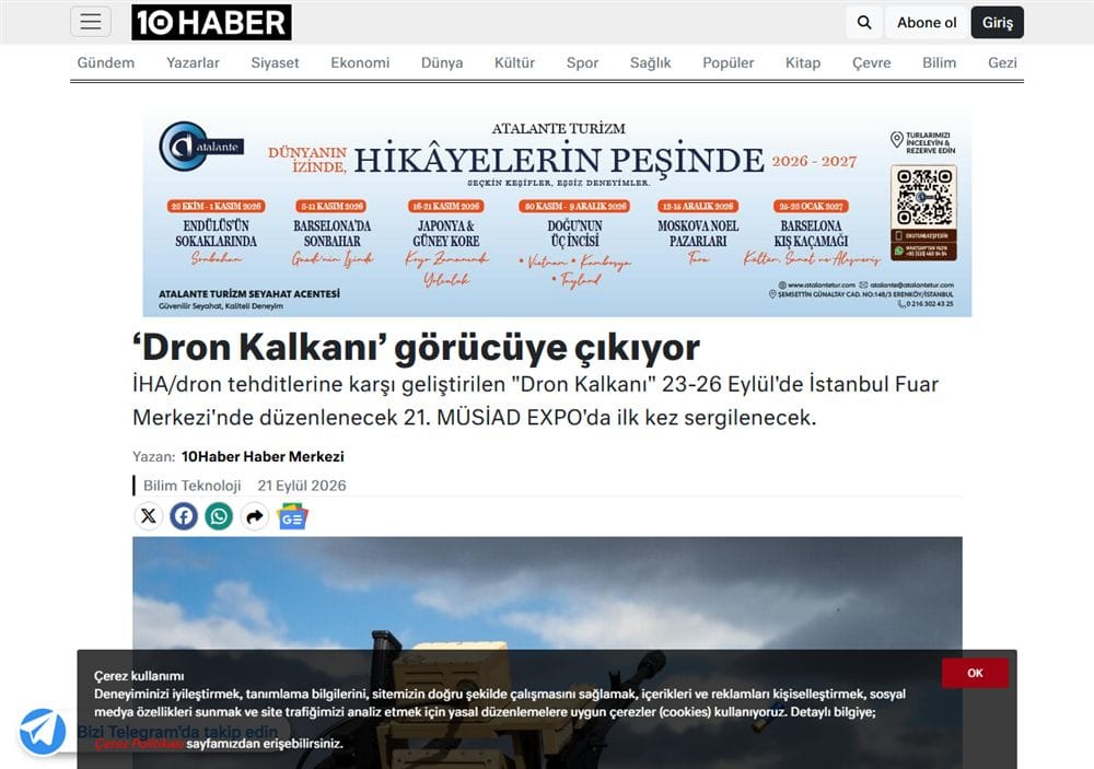 10Haber basın küpürü