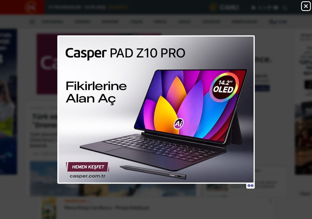 Yirmidört TV basın küpürü