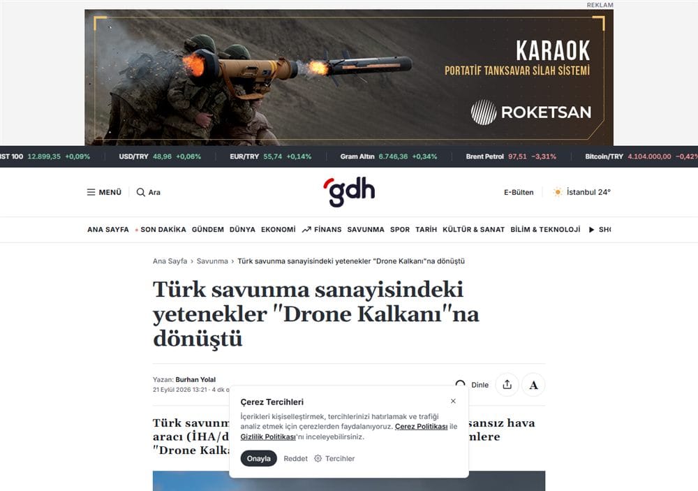 GDH basın küpürü